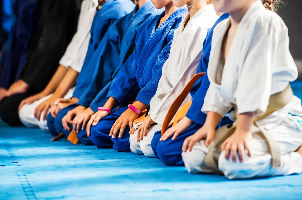 Training at World Class Taekwondo